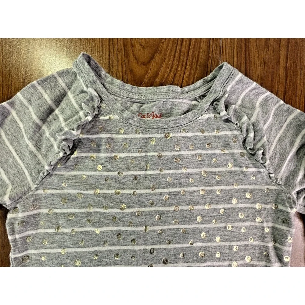 Cat & Jack Gymboree Girl's Size L 10/12‎ Long Sleeve Shirt Lot of 4